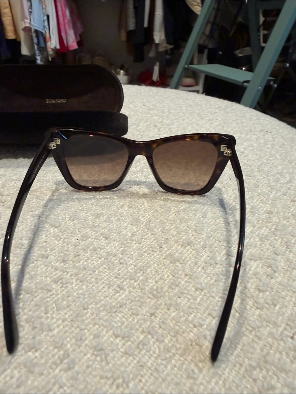 Tom Ford - Poppy Sunglasses - Cat-Eye Sunglasses - Dark Havana - FT0846